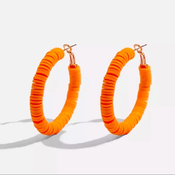 🍒3/$30 New Colorful Disc Hoops - Picture 7 of 12